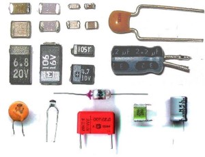 different types of capacitors