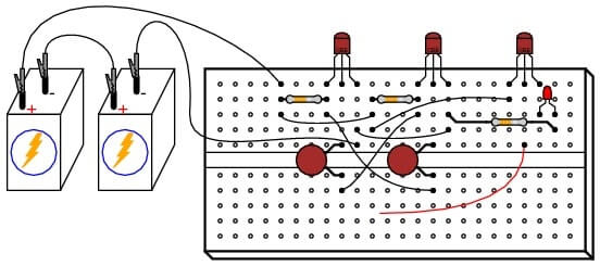 Transistor oscillator schematic 