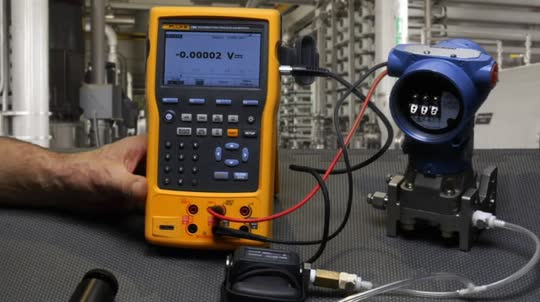 Fluke 754 Process calibrator measurements: Measure mode