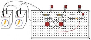 Transistor oscillator schematic