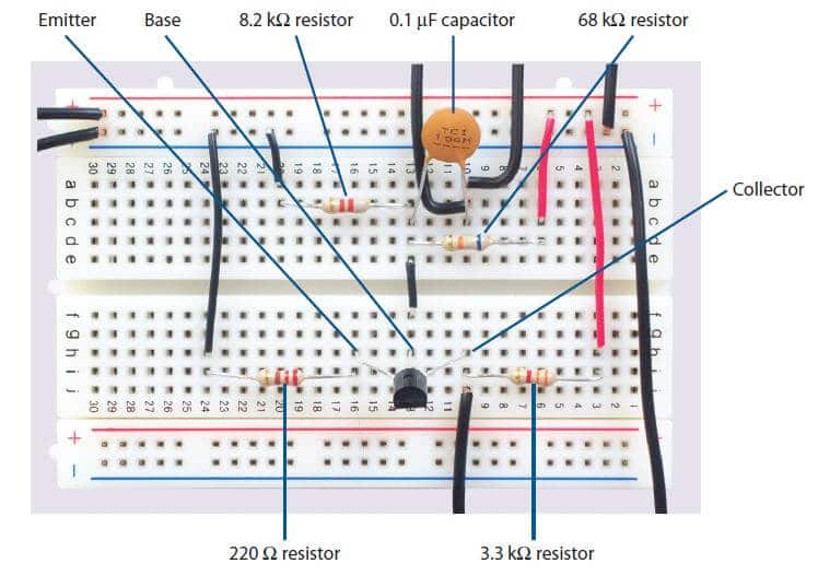 Transistor Amplifier: Common emitter Circuit