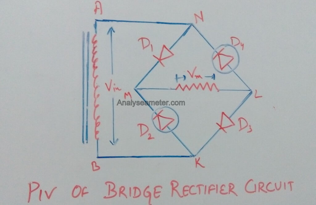 Bridge Rectifier Circuit, Operation, Characteristics & Advantages